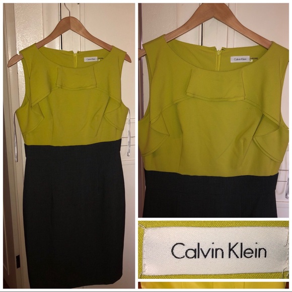 Calvin Klein Dresses & Skirts - Calvin Klein Bodycon Dress Size 8 Womens Grey